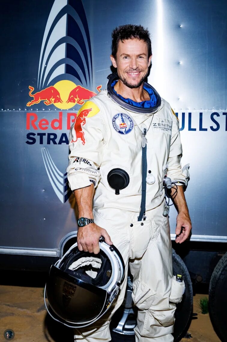 sports marketing - Baumgartner with redbull